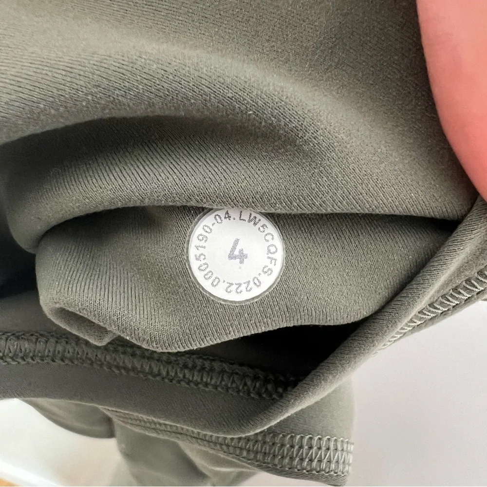 LULULEMON Grey Sage Invigorate High Rise Leggings 25”